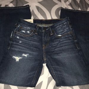 NWOT New Abercrombie boys bootcut jeans